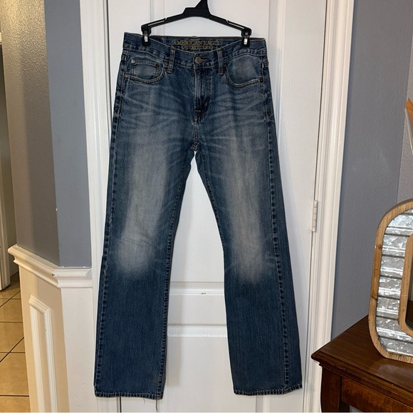 American Eagle Men’s original Boot Cut Size 30/34 Blue - Picture 1 of 14